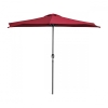 FALKON umbrelă de grădină semicirculară roșie FALKON